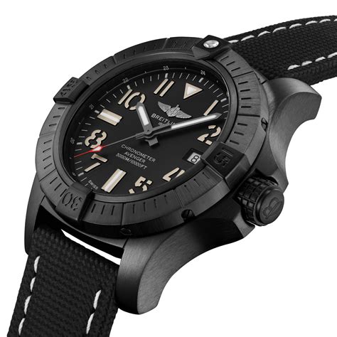 breitling avenger automatic 45 seawolf|Breitling seawolf night mission.